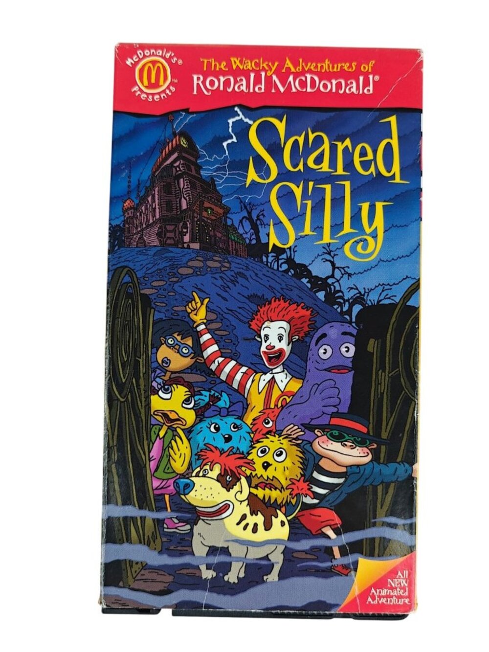 The Wacky Adventures Of Ronald McDonald Scared Silly 1998 VHS Animated Adventure